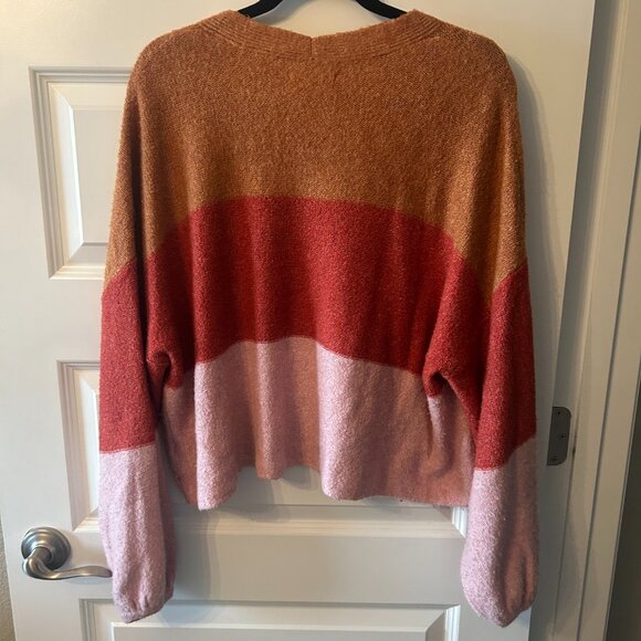 American Eagle Blocked Cardigan Size S - Picture 2 of 3